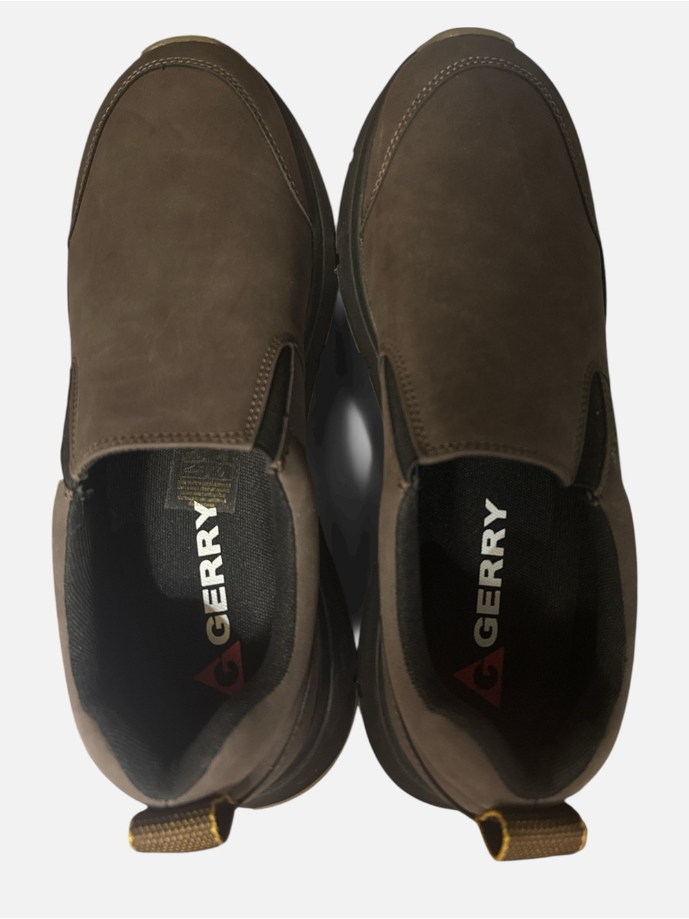 NWOT Gerry Weber Men's Dark Brown Slip-On Loafers SZ 10.5
